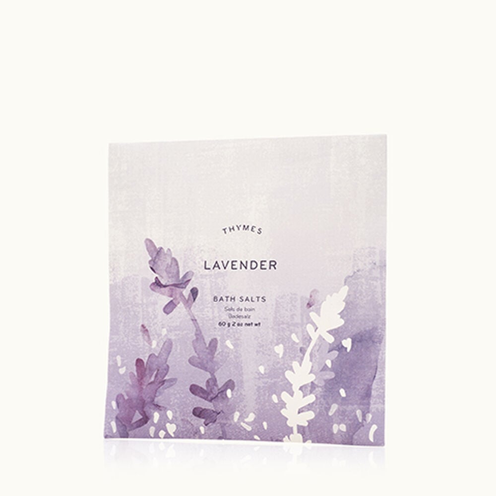 Thymes Lavender Bath Salts with Art Packaging image number 1